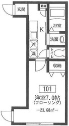 代田橋駅 徒歩5分 1階の物件間取画像